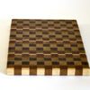 End grain cutting board side view