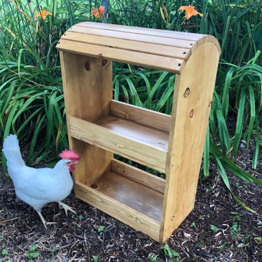 Saddle Stand - Oak Finish