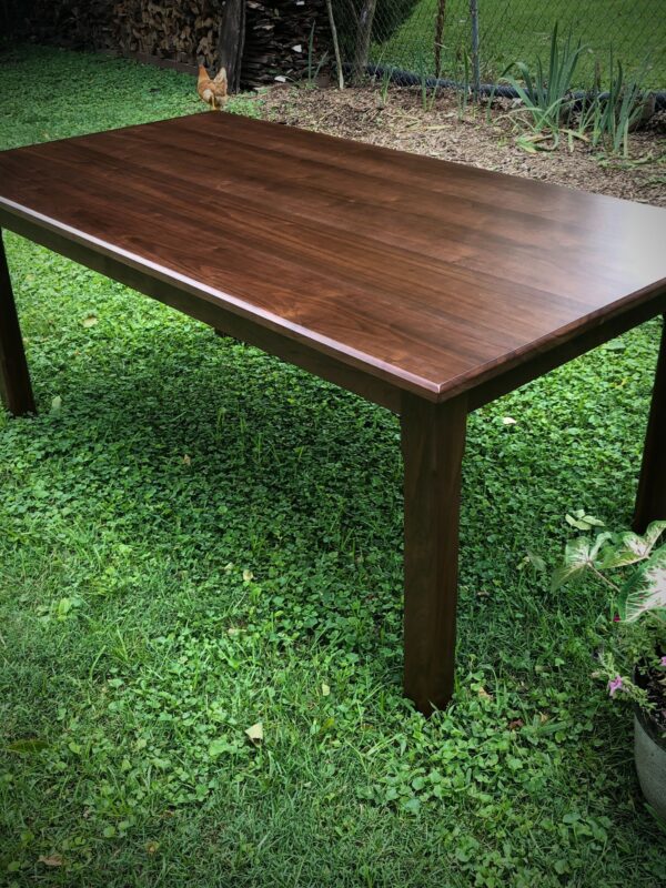 Walnut dining table