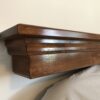 Close-up of Fireplace mantel shelf