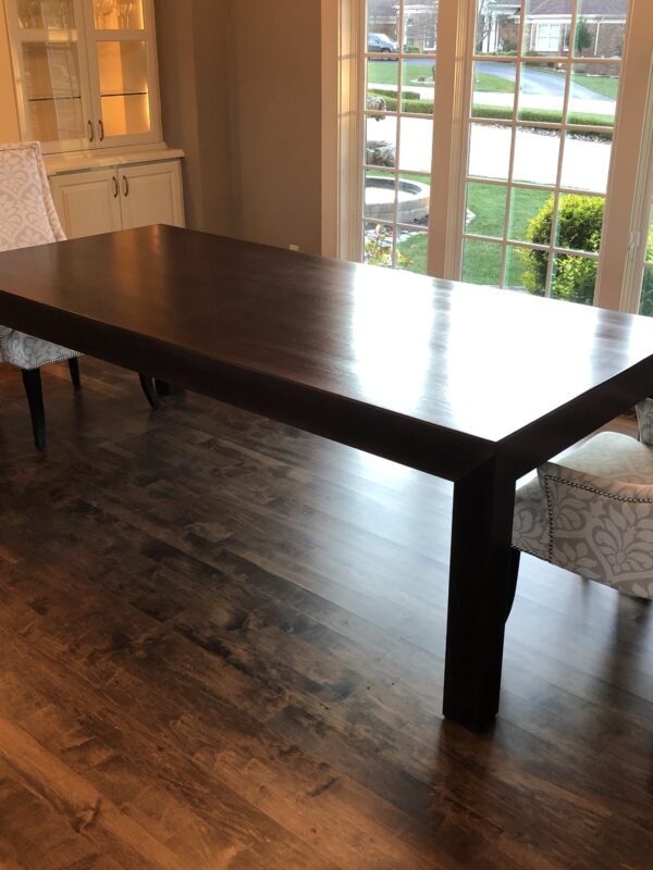 Walnut Parsons Table