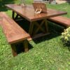 Outdoor Trestle Table