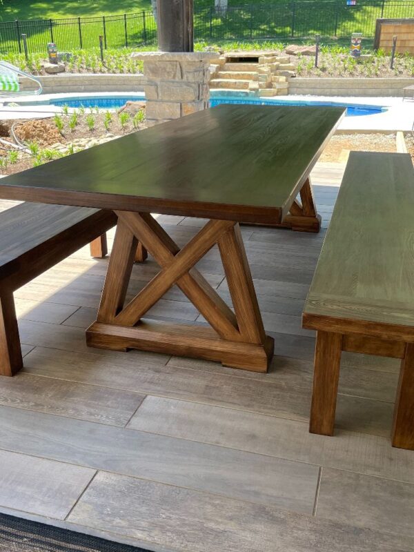 Outdoor Cypress Dining Table