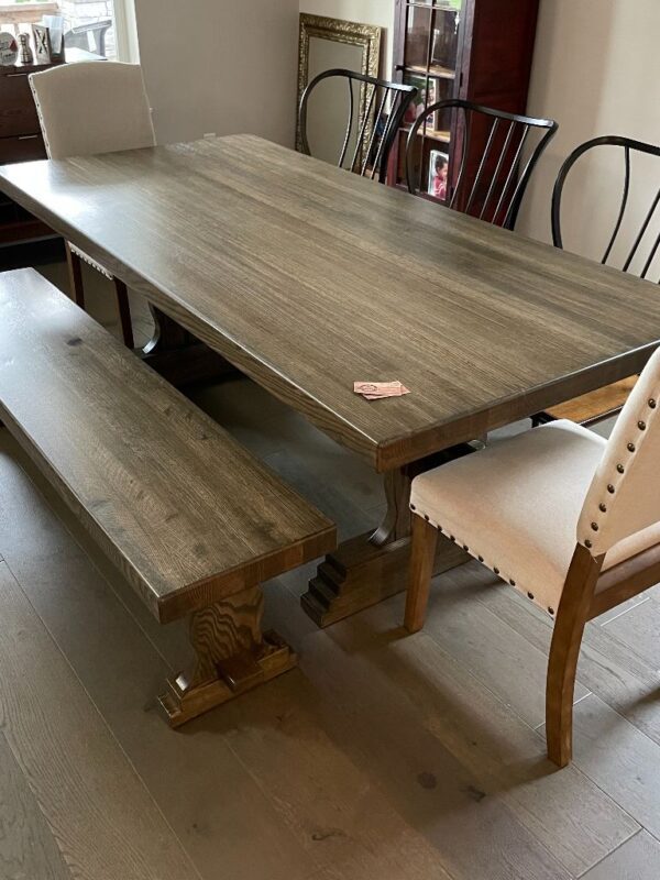 Trestle Dining table in house