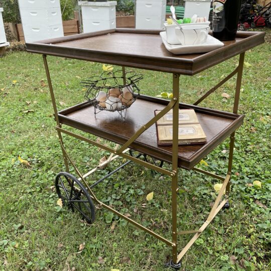 Antique tea cart