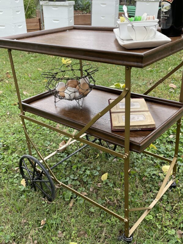 Antique tea cart