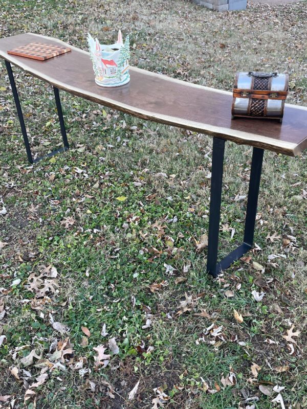 Live Edge Sofa Table Full