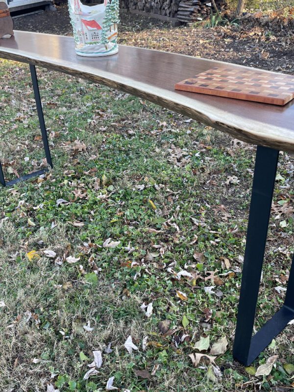 Live Edge Sofa Table