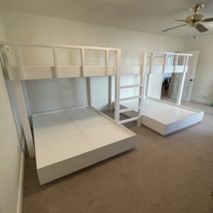 Tandem bunkbed