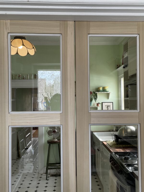 Pantry door closeup